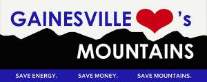 Gainesville loves mountains