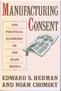 Cover of book - Manufacturing Consent by Noam Chomsky