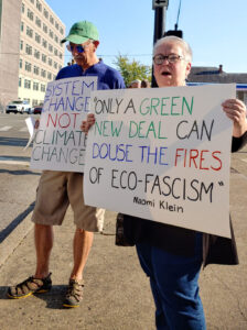 Climate marchers