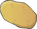 drawing of potato