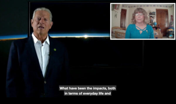 Randi and Al Gore screen shot