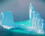 NOAA arctic ice image